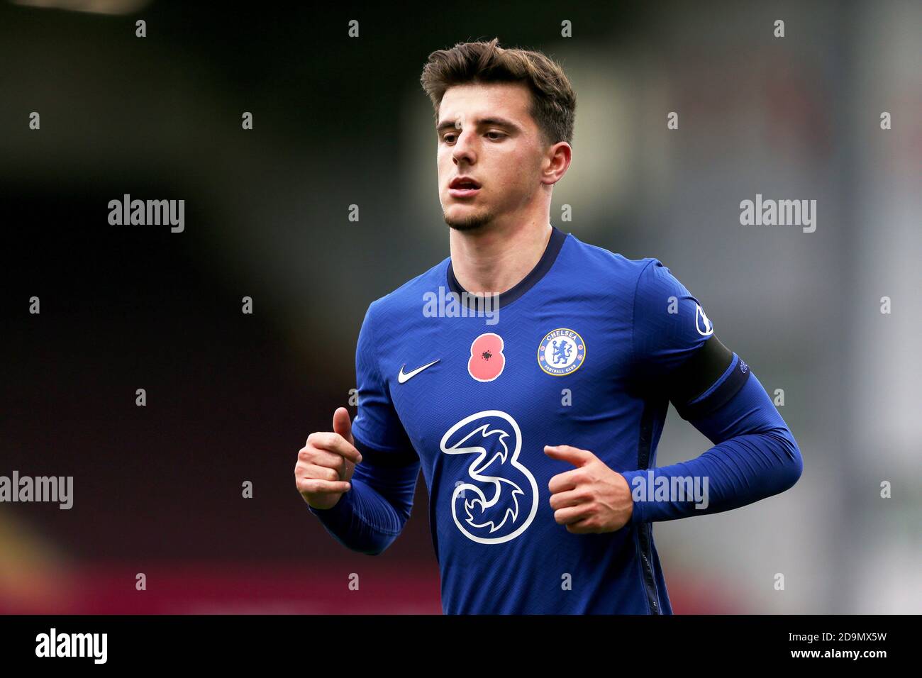 BURNLEY, ENGLAND. 31. OKTOBER Chelsea's Mason Mount während der Premier League Spiel zwischen Burnley und Chelsea in Turf Moor, Burnley am Samstag 31. Oktober 2020. (Quelle: Tim Markland, Mi News) Stockfoto