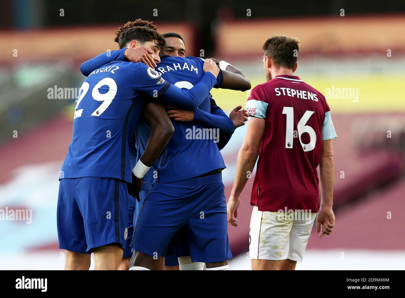 BURNLEY, ENGLAND. OKTOBER Während des Premier League-Spiels zwischen Burnley und Chelsea in Turf Moor, Burnley am Samstag, 31. Oktober 2020. (Quelle: Tim Markland, Mi News) Stockfoto