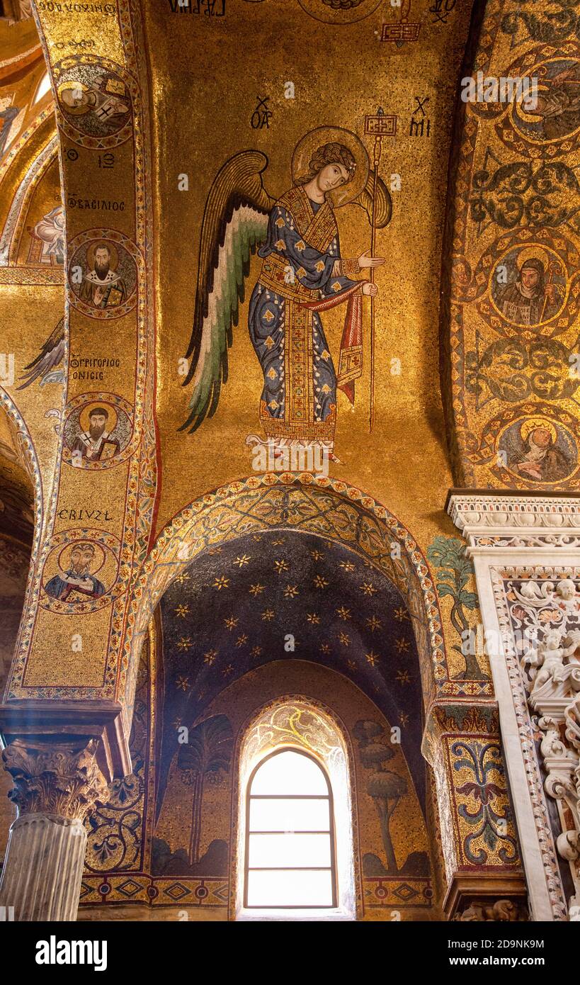 Chiesa della Martorana, Kirche, Palermo, Sizilien, Hauptstadt, Großstadt, Italien Stockfoto