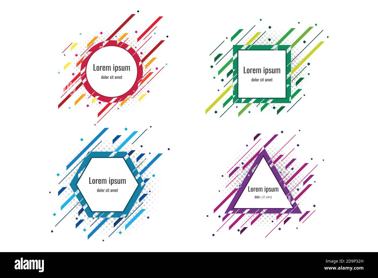 Infografik Muster für Geschäftsinformationen, presentation.Vector und Illustration Stock Vektor