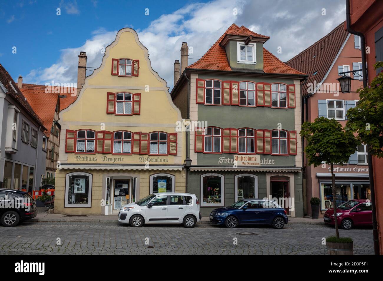 Dinkelsbühl, Altstadt, Franken, Bayern, Deutschland Stockfoto