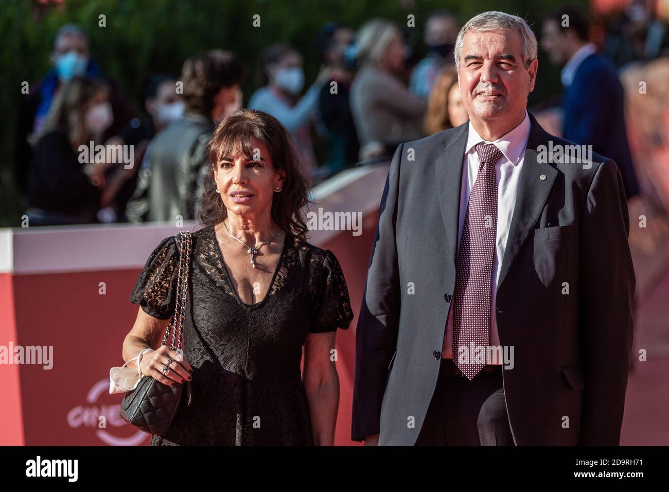 Roma , Il Capo Dipartimento della Protezione Civile Angelo Borrelli Stockfoto