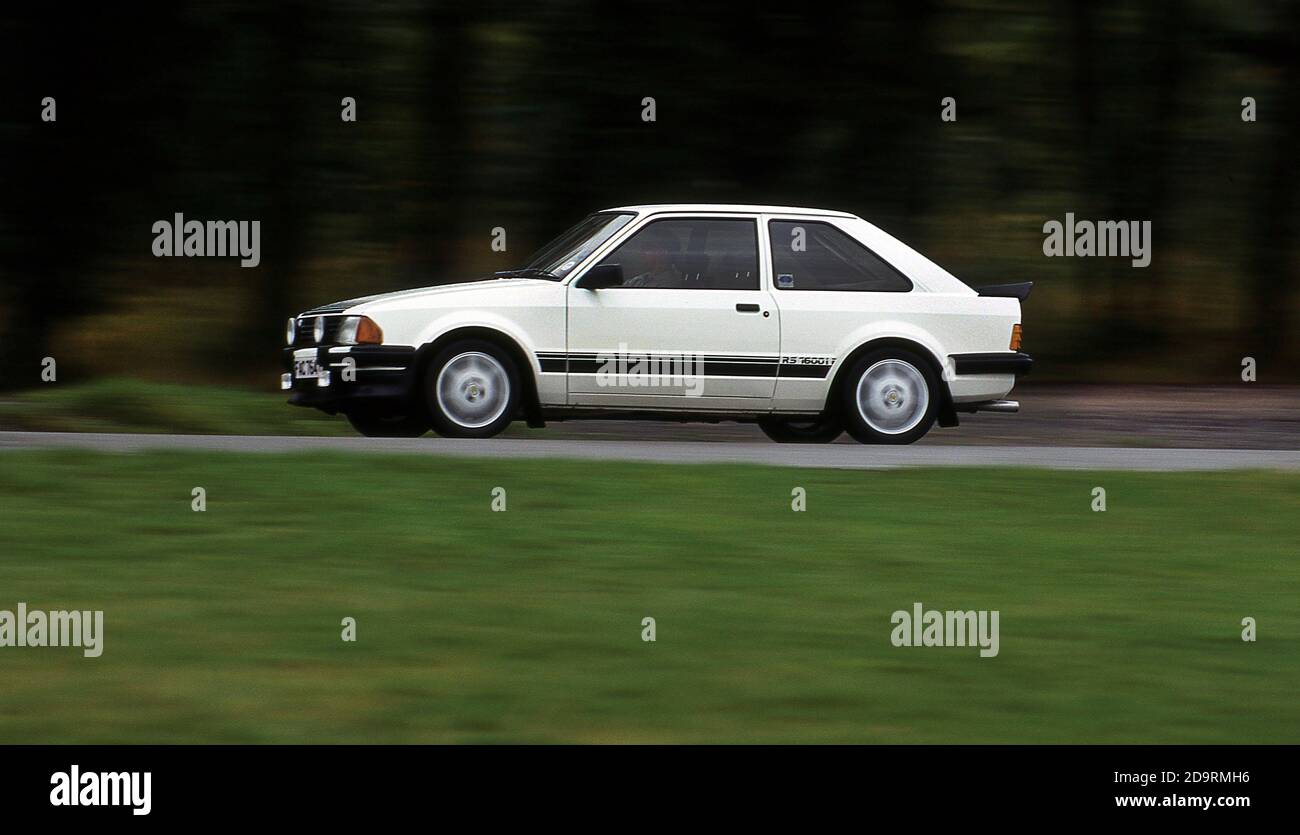 Ford Escort RS1600i 1982 Stockfoto