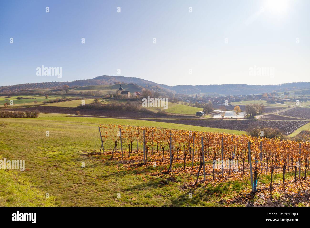 Eschenau in unterfranken, Deutschland Stockfoto