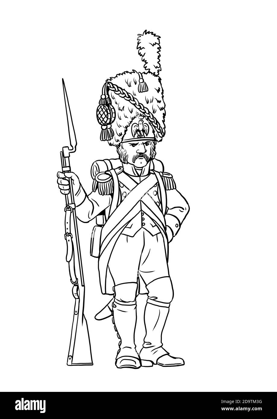 Malvorlage grenadier information