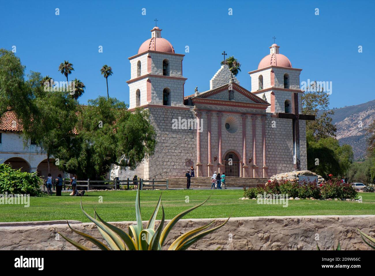 Kapelle in Mission Santa Barbara, Kalifornien Stockfoto