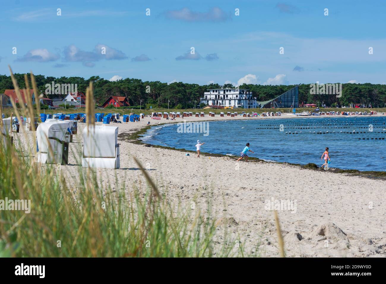 Glowe: Strand, Ostsee, Ostsee, Rügeninsel, Mecklenburg-Vorpommern, Deutschland Stockfoto