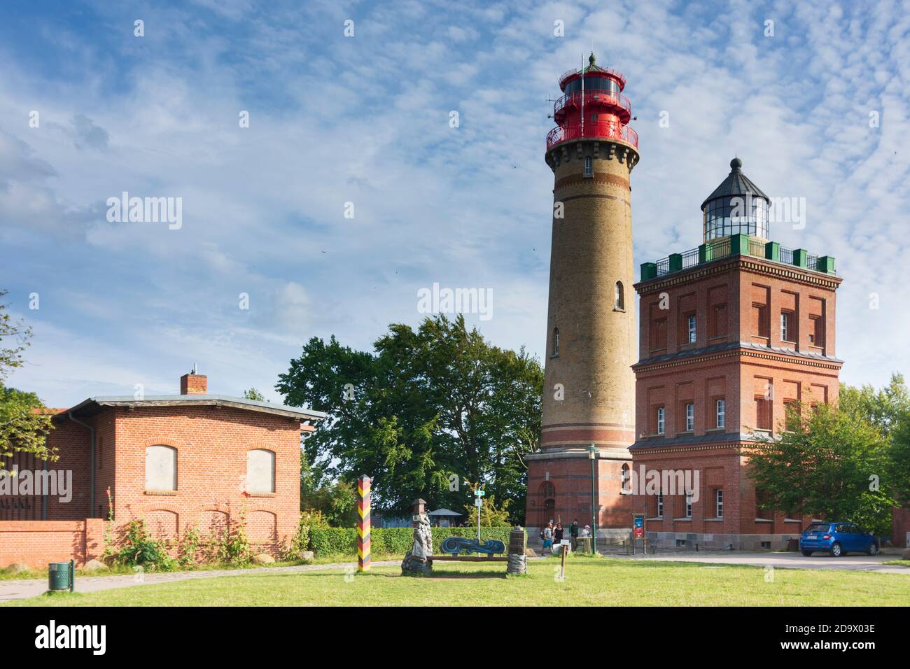 Putgarten: Kap Arkona, alter und neuer Leuchtturm, Ostsee, Rügeninsel, Mecklenburg-Vorpommern, Deutschland Stockfoto