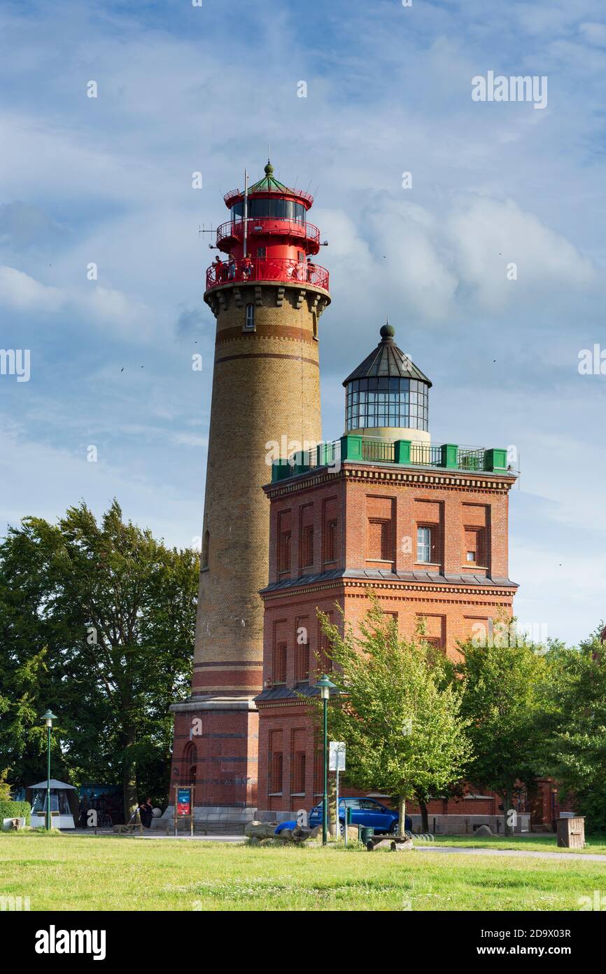 Putgarten: Kap Arkona, alter und neuer Leuchtturm, Ostsee, Rügeninsel, Mecklenburg-Vorpommern, Deutschland Stockfoto