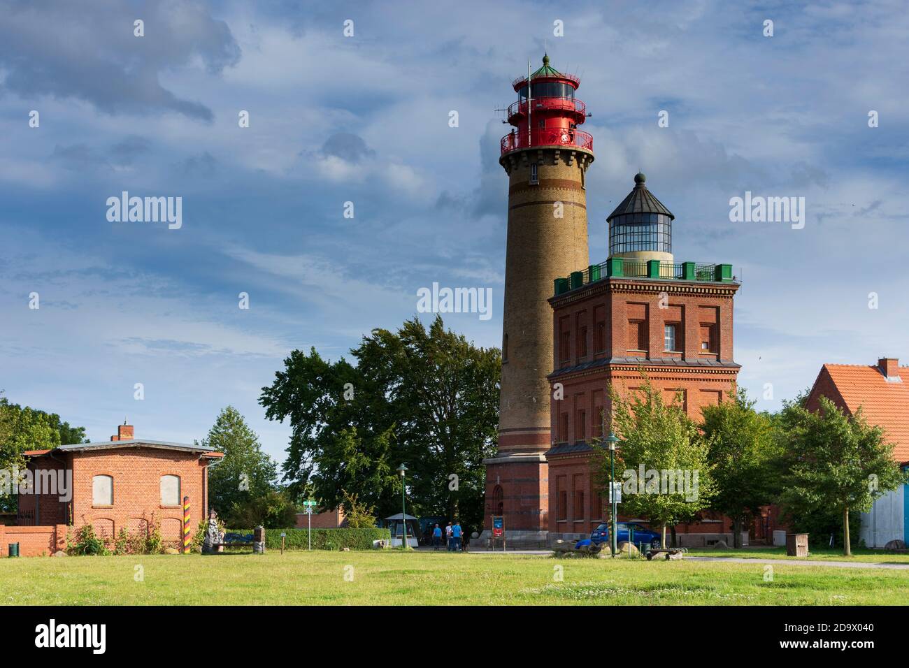 Putgarten: Kap Arkona, alter und neuer Leuchtturm, Ostsee, Rügeninsel, Mecklenburg-Vorpommern, Deutschland Stockfoto