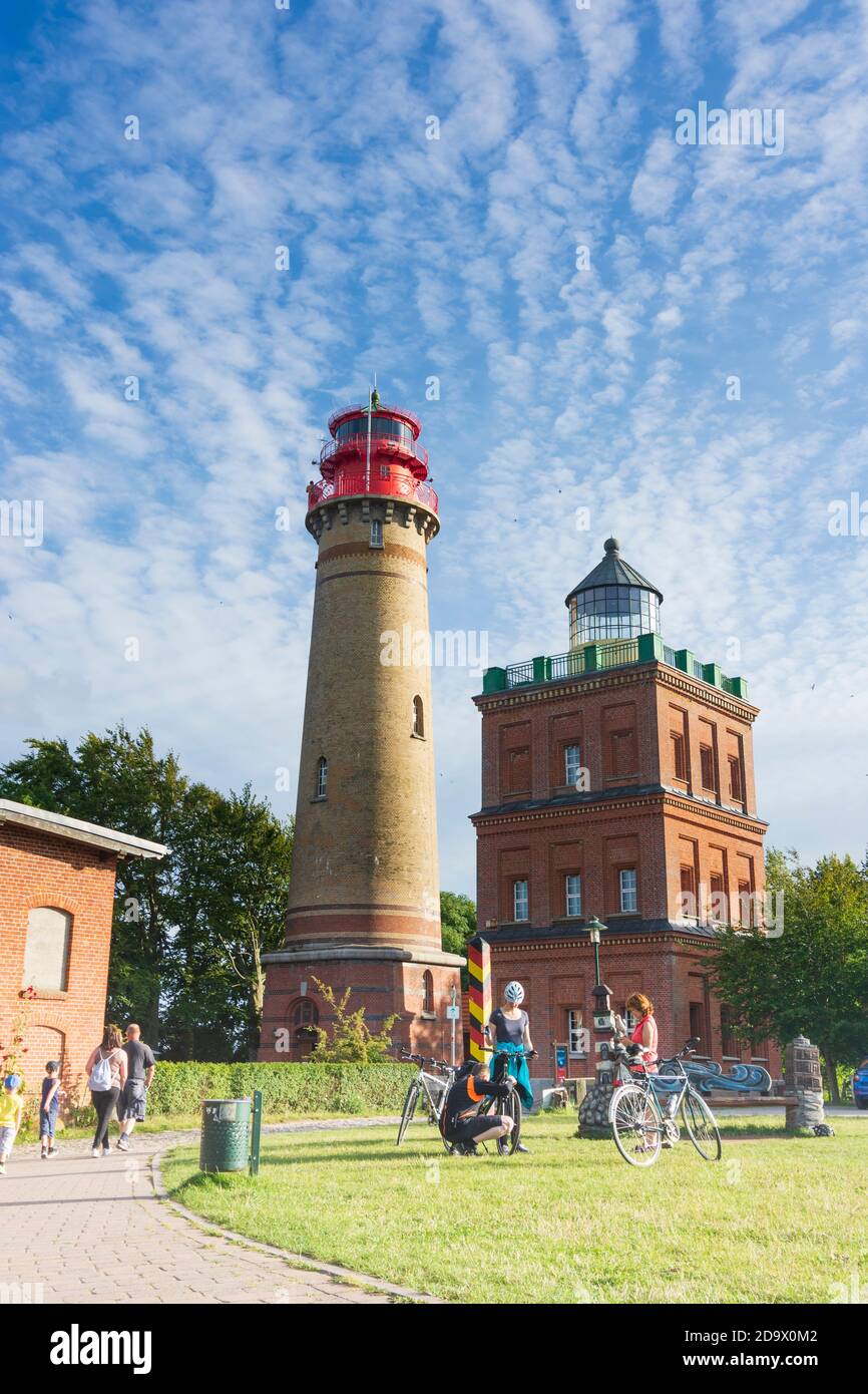 Putgarten: Kap Arkona, alter und neuer Leuchtturm, Ostsee, Rügeninsel, Mecklenburg-Vorpommern, Deutschland Stockfoto