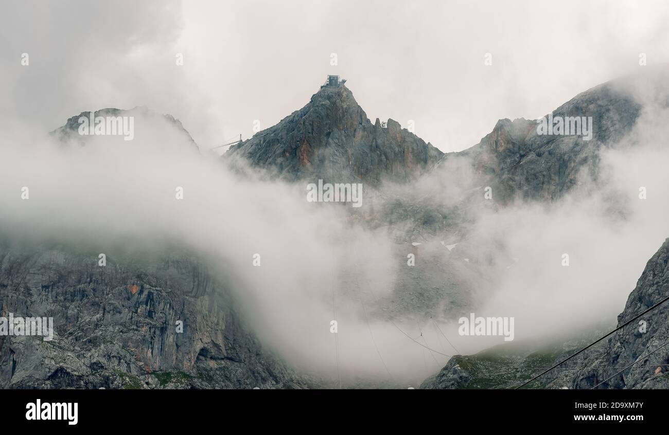 Europa Österreich Tirol Dachsteingletscher zentralalpen 3000 Meter hoch Stockfoto