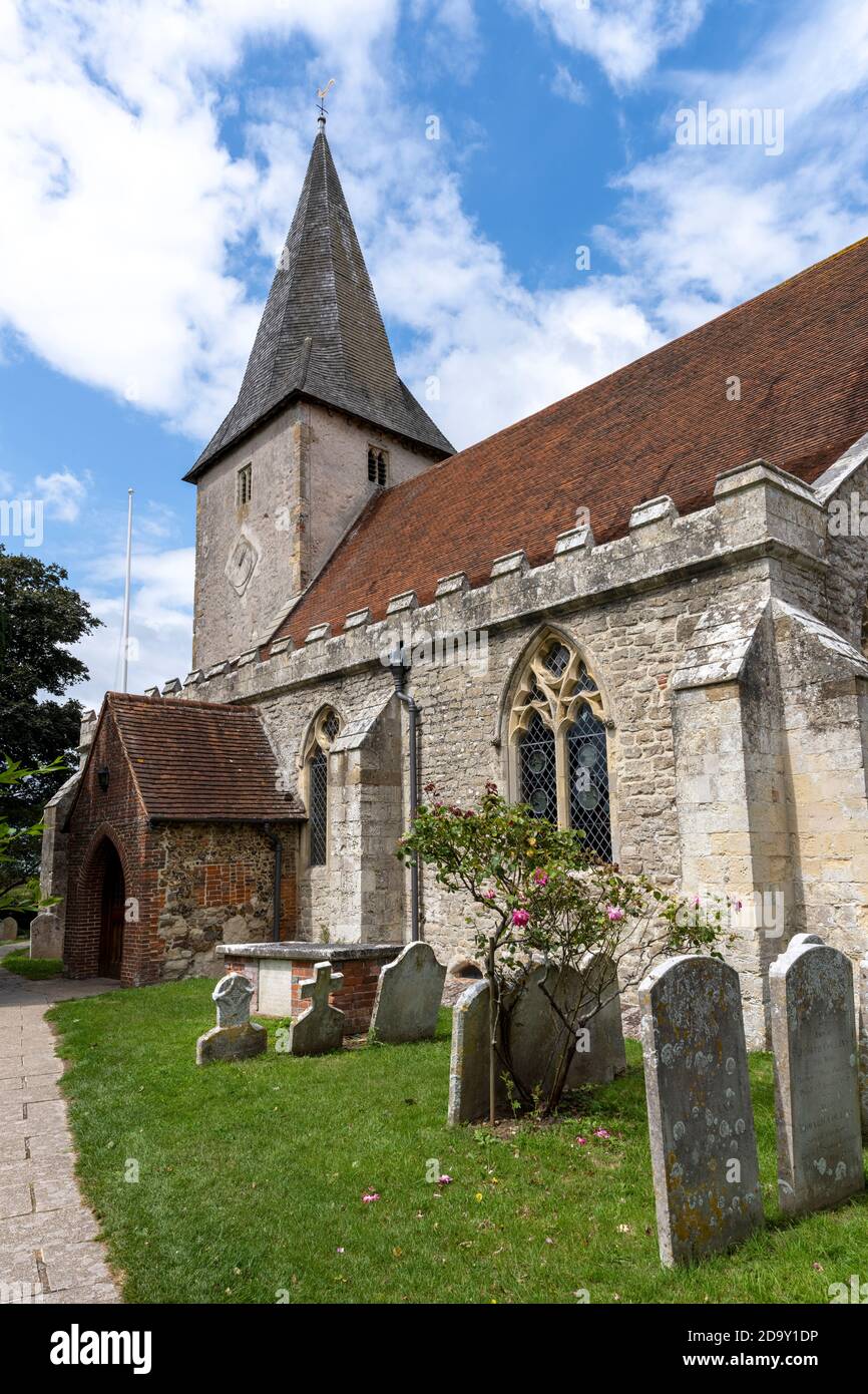 Holy Trinity Church, Bosham, West Sussex, England, UK Stockfoto