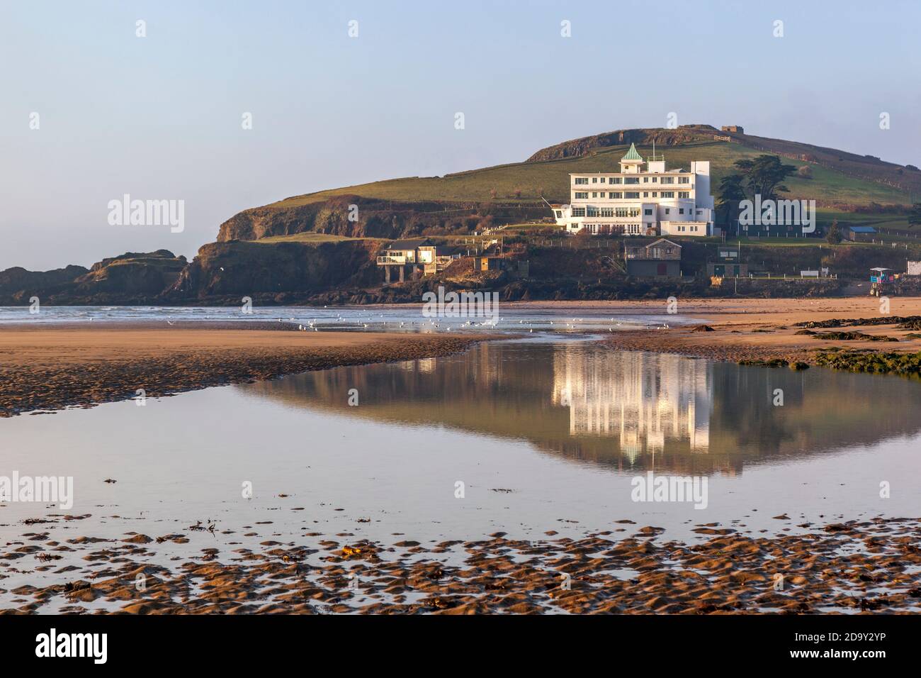 Burgh Island; Bigbury on Sea; Devon; Großbritannien Stockfoto