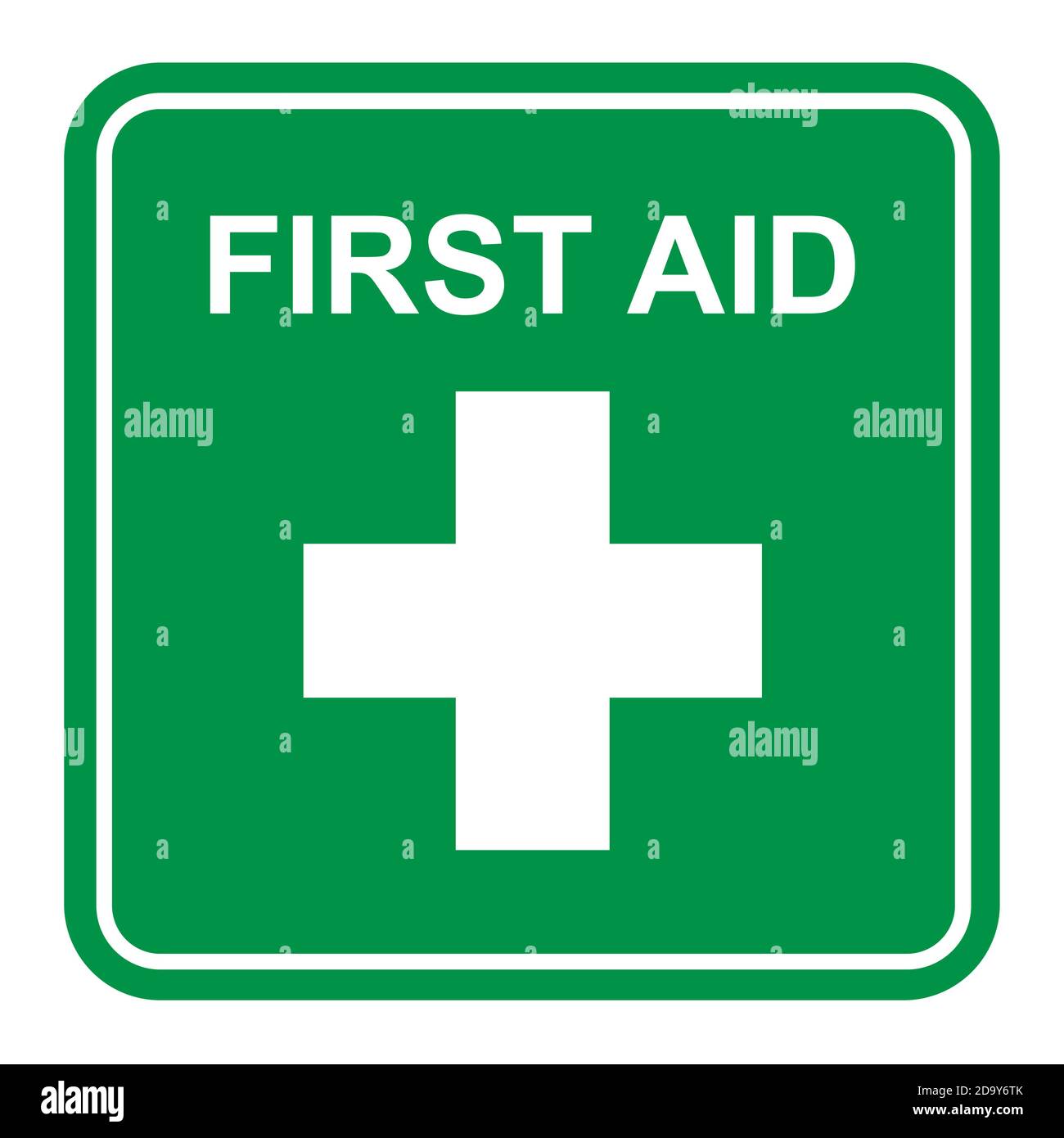 Erste-Hilfe-Zeichen, Gesundheit Kreuz medizinisches Symbol, Medizin Notfall Illustration Symbol, Sicherheit Design . Stock Vektor