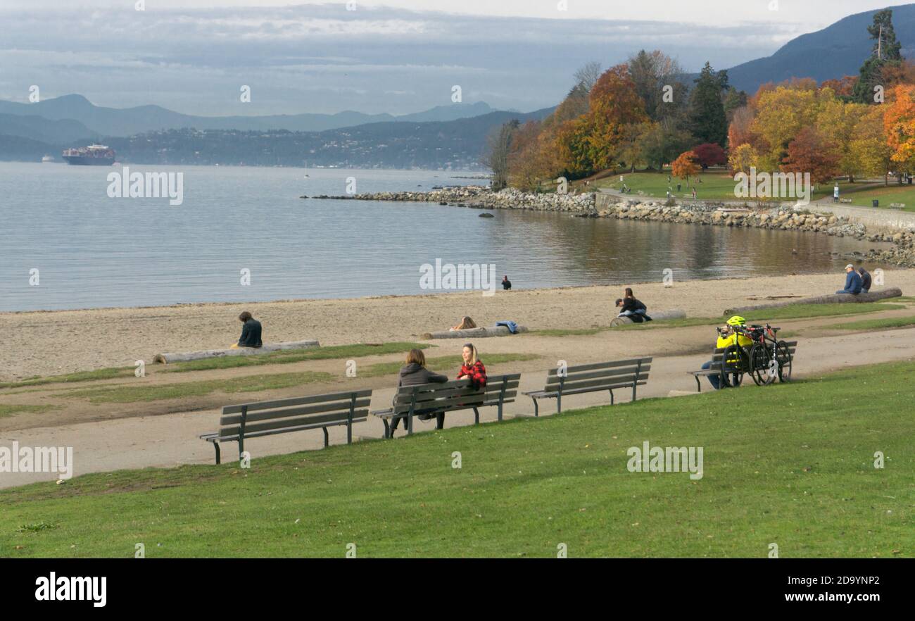 Stanley Park, Vancouver BC Stockfoto