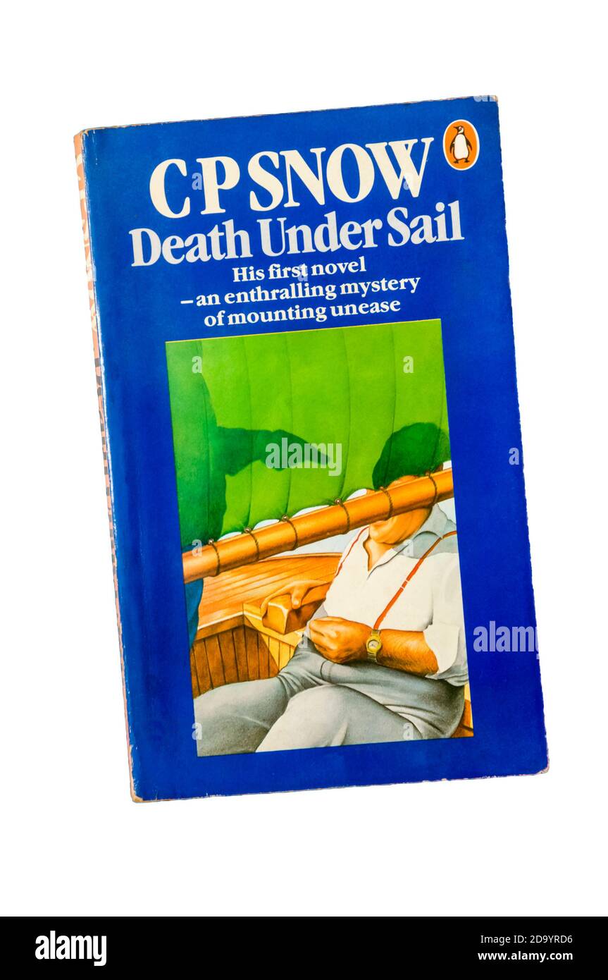 Ein Taschenbuch von Death Under Sail, dem ersten Roman von C P Snow. Erstveröffentlichung 1932. Stockfoto