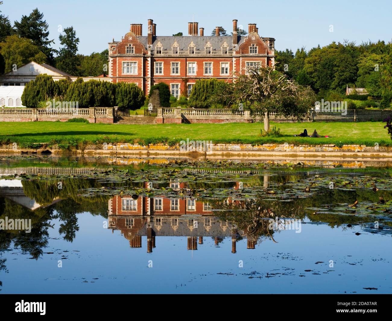 Lynford Hall Hotel, Thetford, Norfolk, Großbritannien Stockfoto