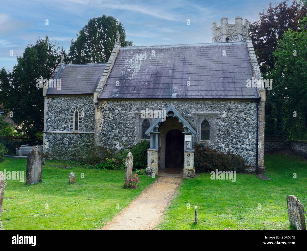 All Saints Church, Santon, Norfolk, Großbritannien Stockfoto