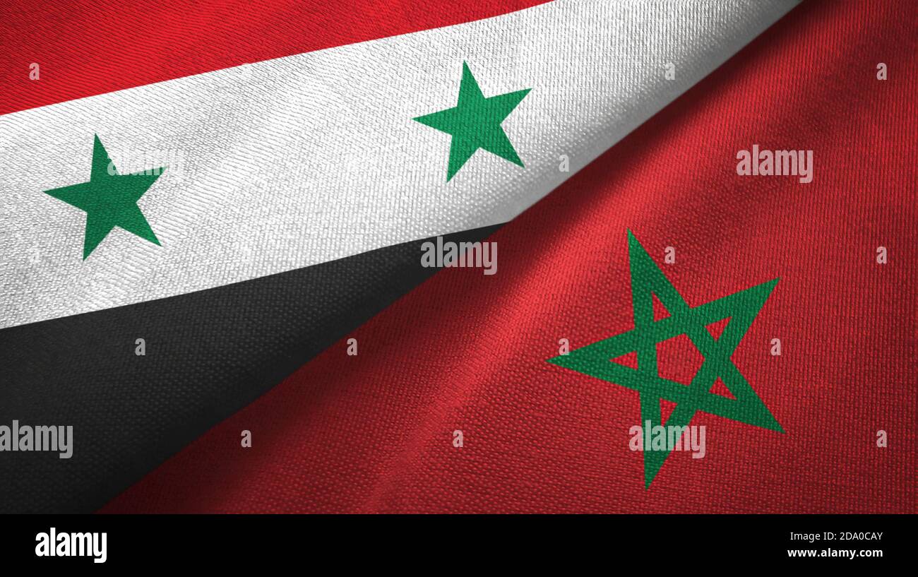 Syrien marokko flagge -Fotos und -Bildmaterial in hoher Auflösung – Alamy