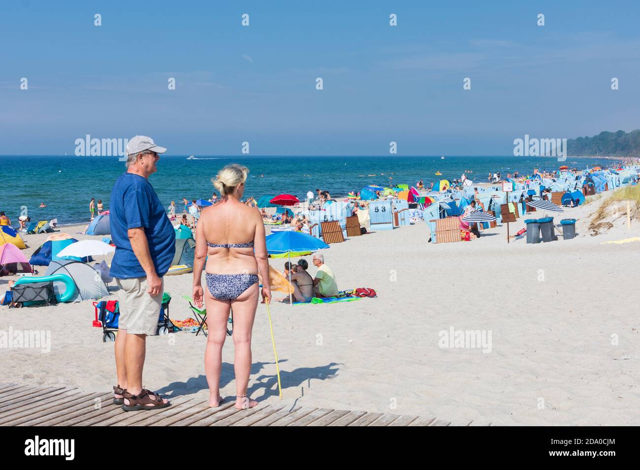 Rerik: Strand Rerik, Ostsee, Ostsee, Mecklenburg-Vorpommern, Deutschland Stockfoto