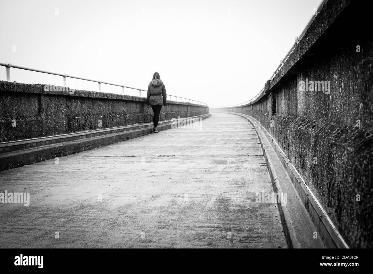 BAITINGS Reservoir and Dam, in der Nähe von Ripponden, West Yorkshire, Großbritannien Stockfoto