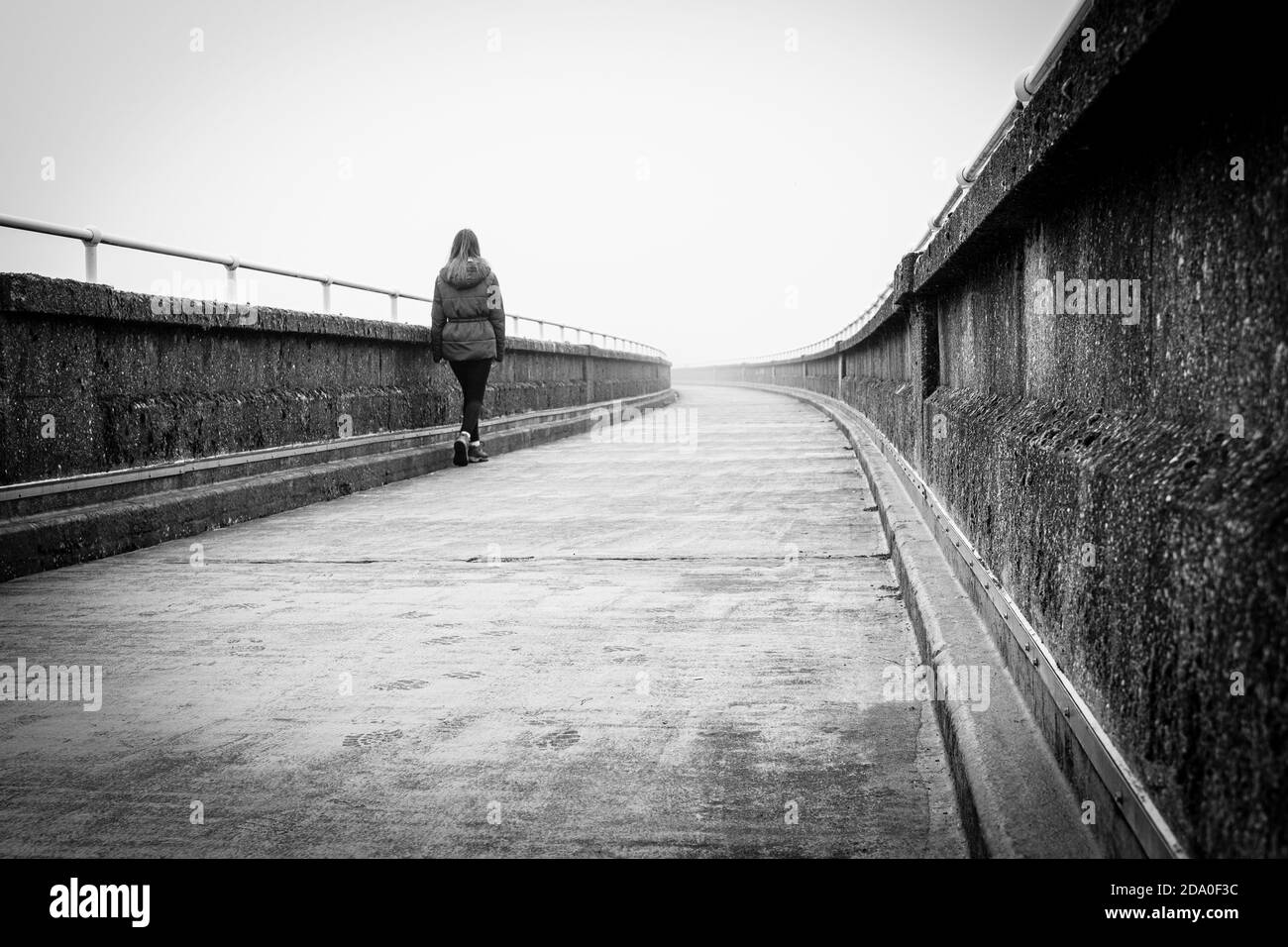 BAITINGS Reservoir and Dam, in der Nähe von Ripponden, West Yorkshire, Großbritannien Stockfoto
