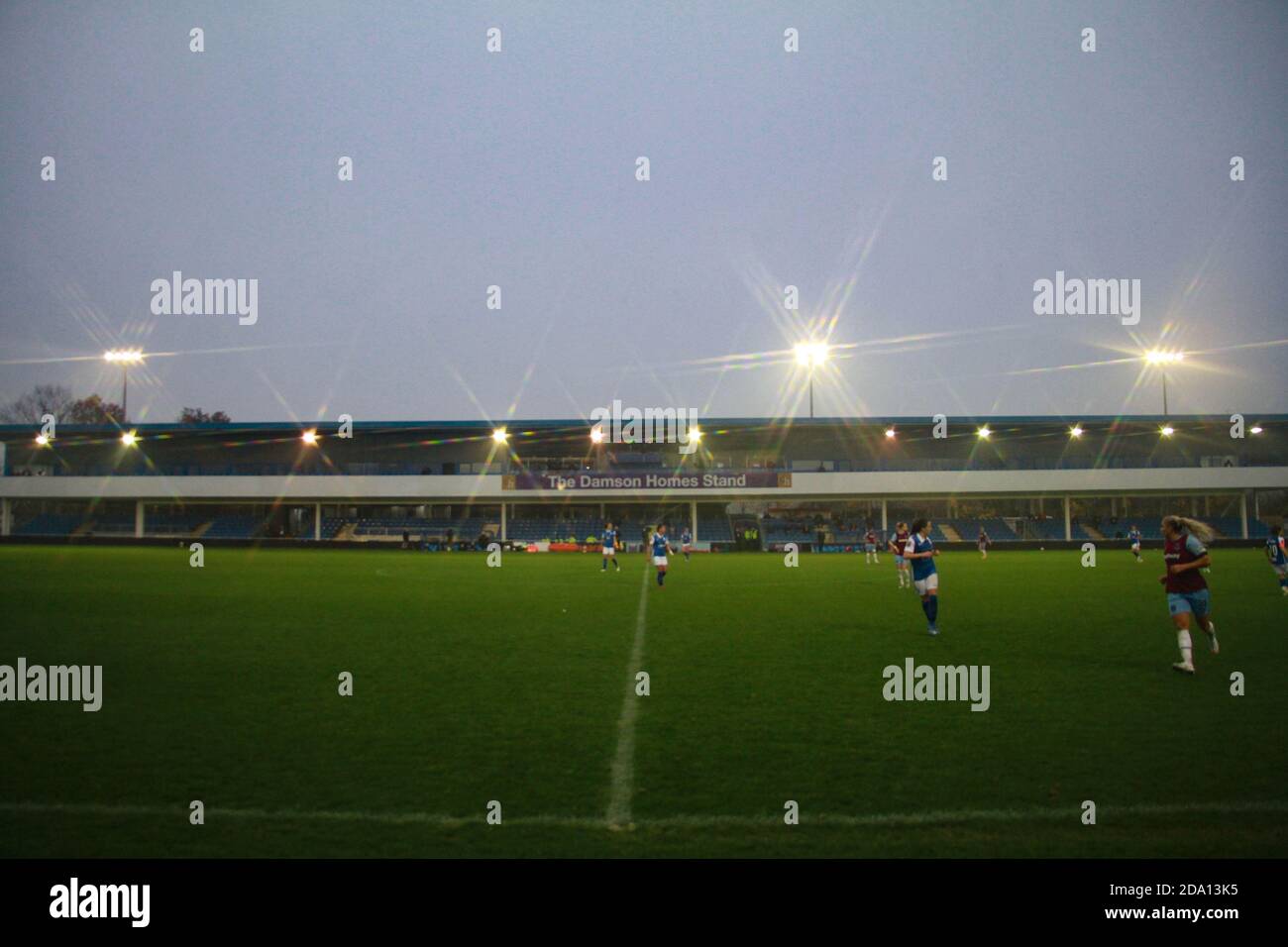 Solihull, Großbritannien. Oktober 2020. Aufgenommen während des FA Womens Super League 1 Spiels zwischen Birmingham City und West Ham im Damson Park Stadium in Solihull. Orlagh Malone Gardner/SPP Credit: SPP Sport Press Photo. /Alamy Live Nachrichten Stockfoto