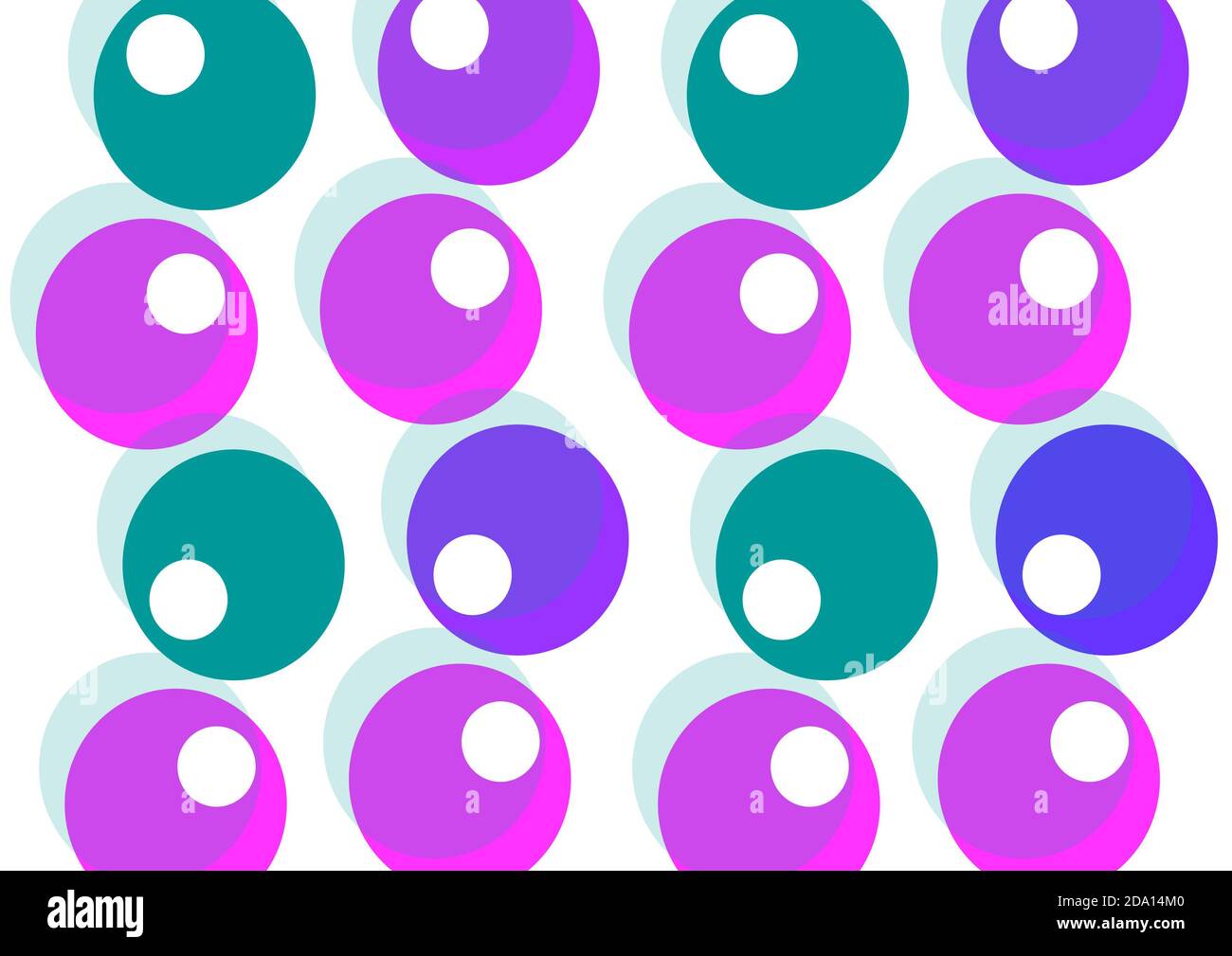 Abstrakt Kreis Papier Hintergrund-Design in voller heller Farbe Stockfoto