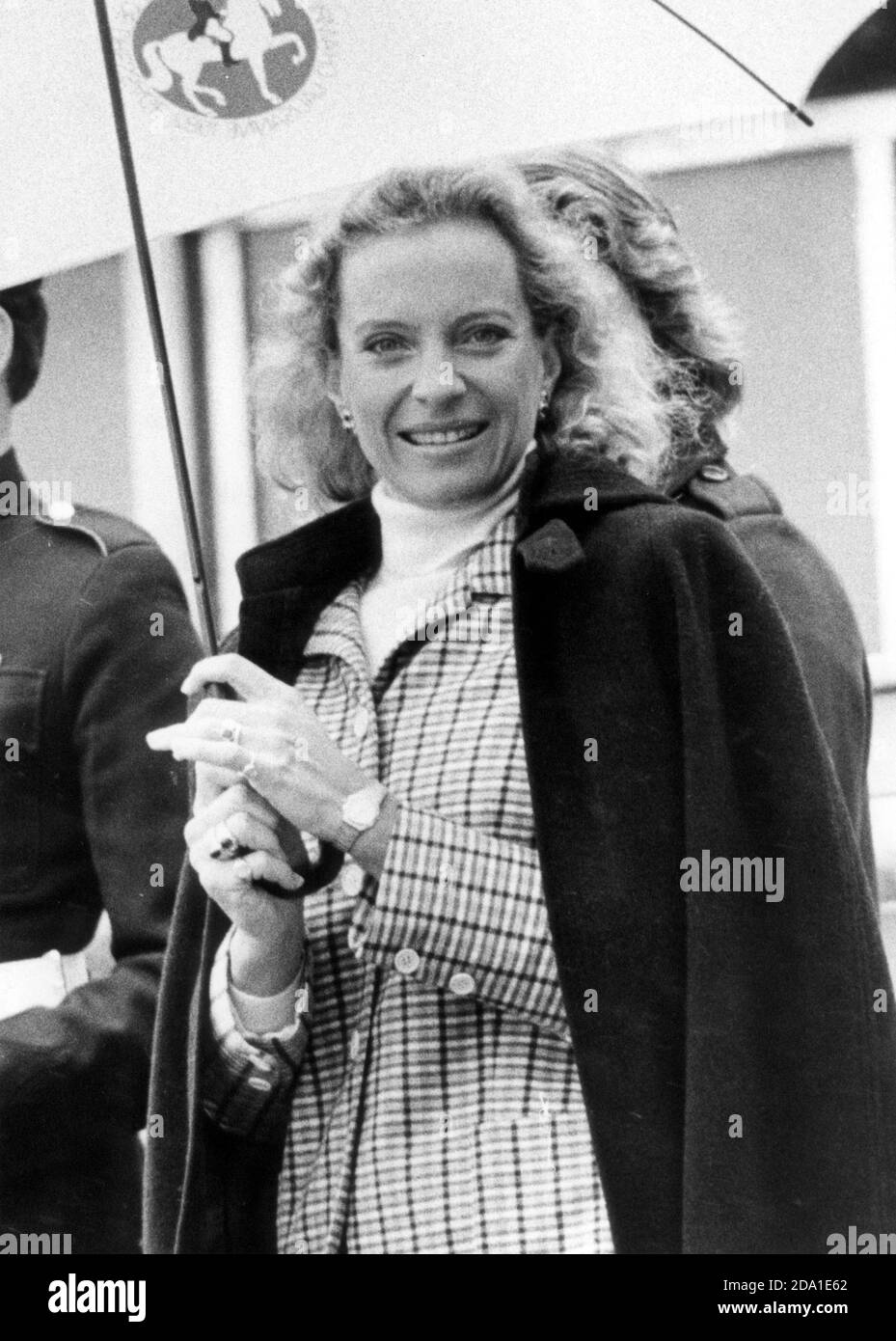 PRINZESSIN MICHAEL VON KENT BEI DEN GOODWOOD RENNEN 1984 Stockfoto