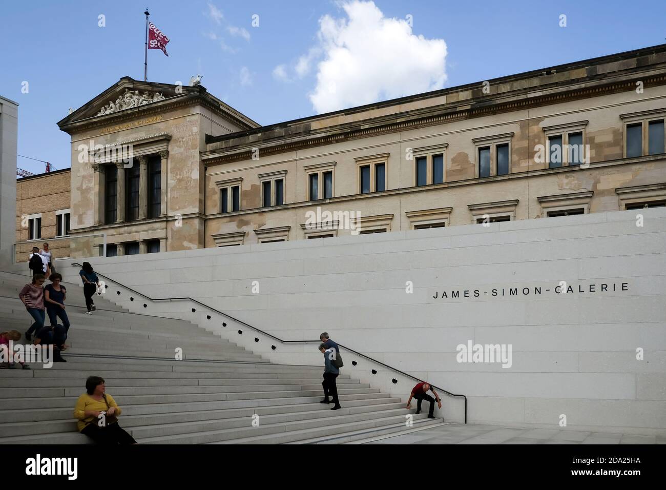 James-Simon-Galerie auf Museumsinsel, Berlin, Deutschland Stockfoto
