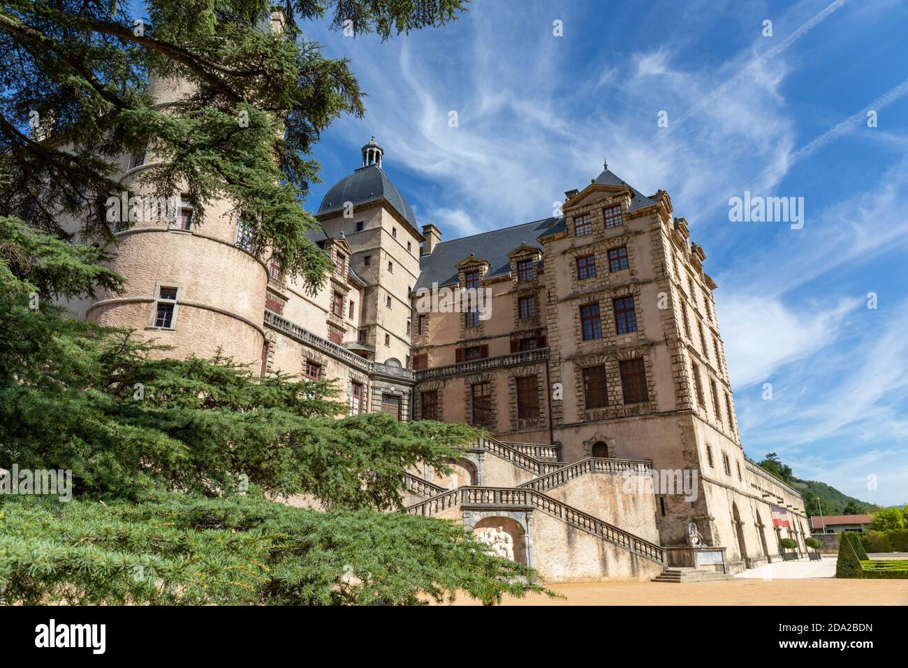 Vizille, Isere, Frankreich (In Der Nähe Von Grenoble) - Schloss Vizille Stockfoto