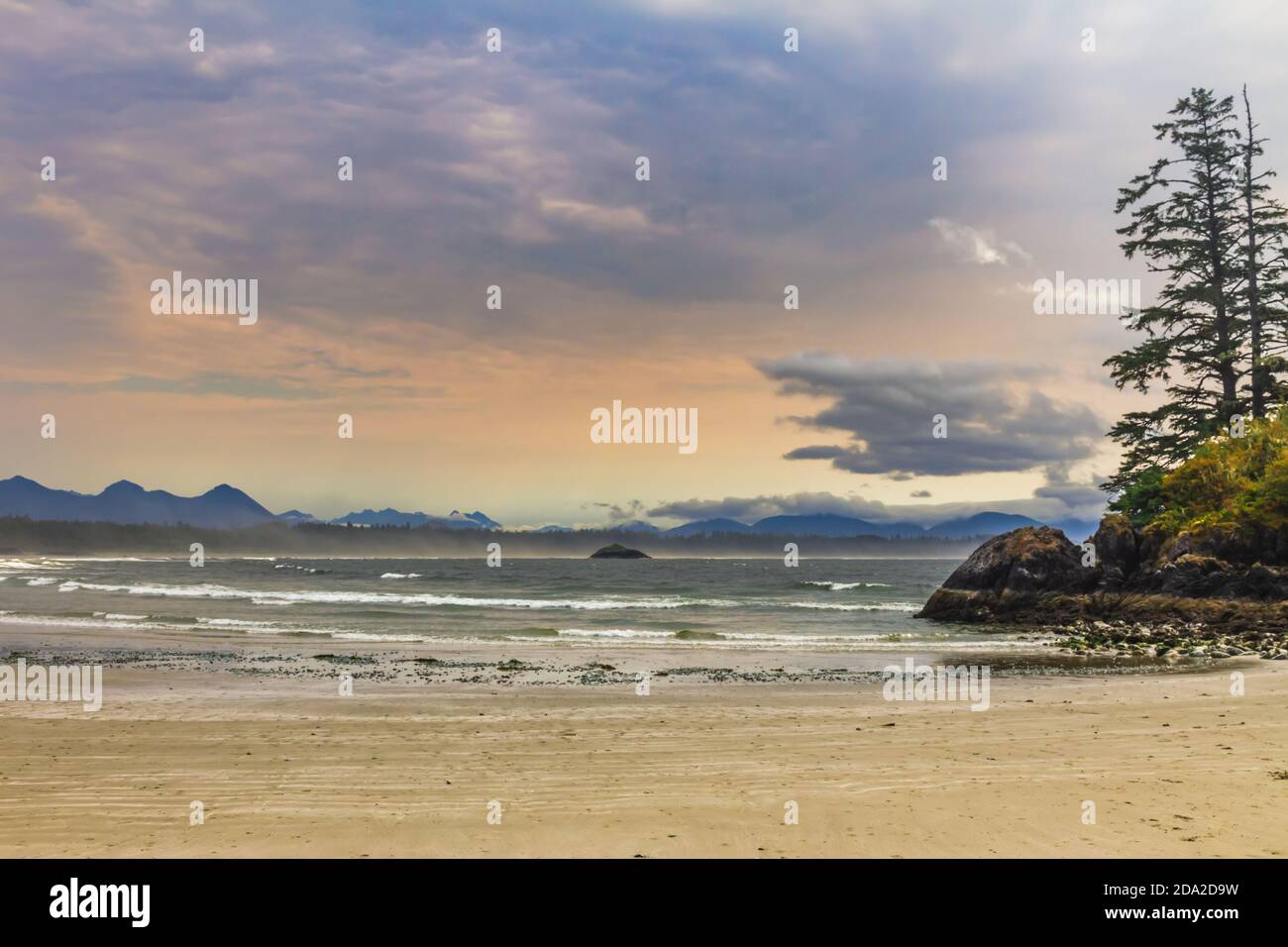 Tofino Beach - Vancouver Island, British Columbia, Kanada Stockfoto