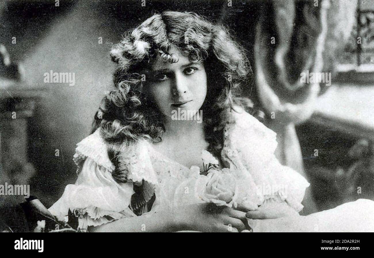 MABEL LOVE (1874-1953) Englische Tänzerin und Bühnenschauspielerin. Stockfoto
