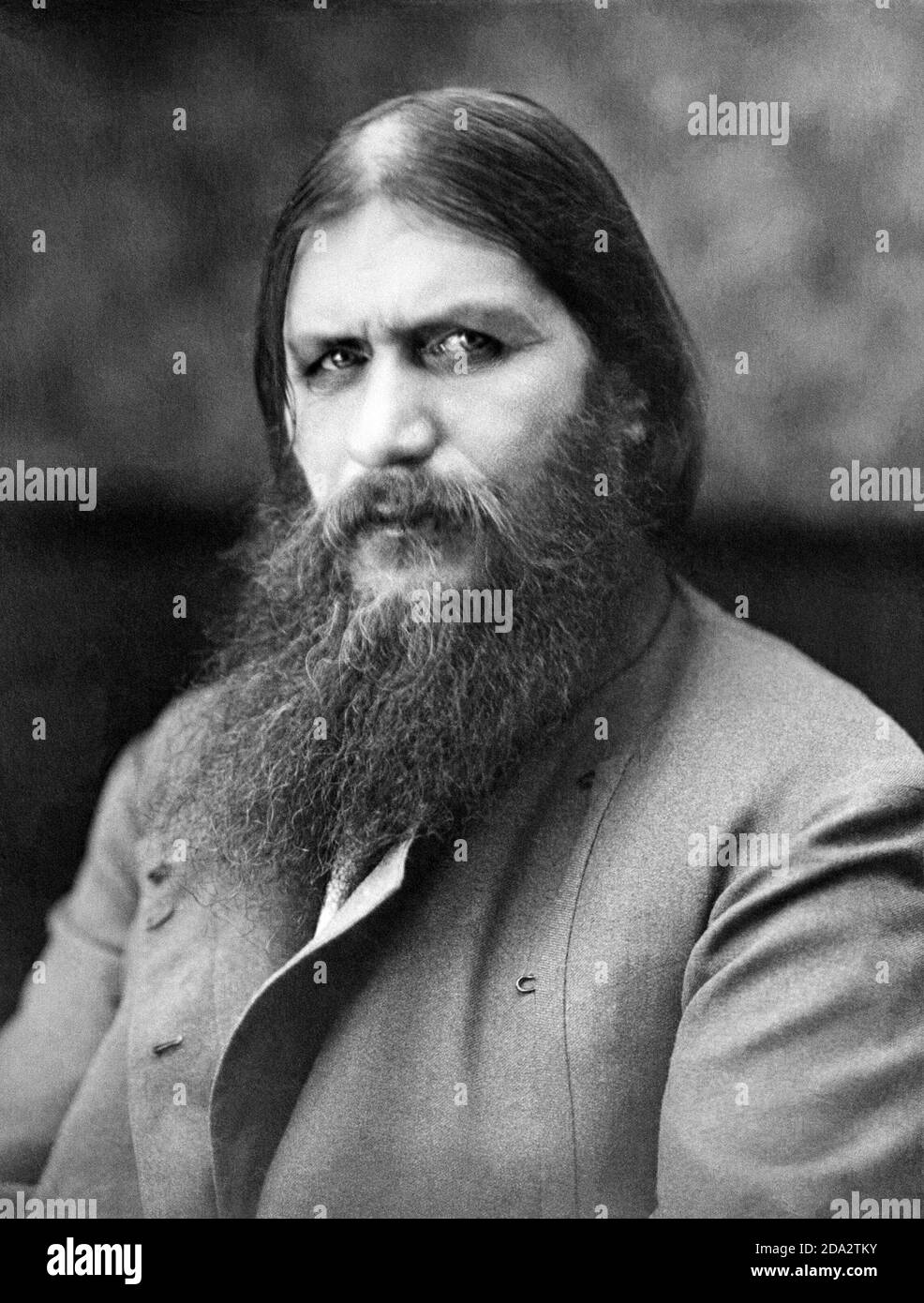 GRIGORI RASPUTIN (1869-1916) russischer Mystiker und Freund von Nikolaus II Und seine Familie Stockfoto