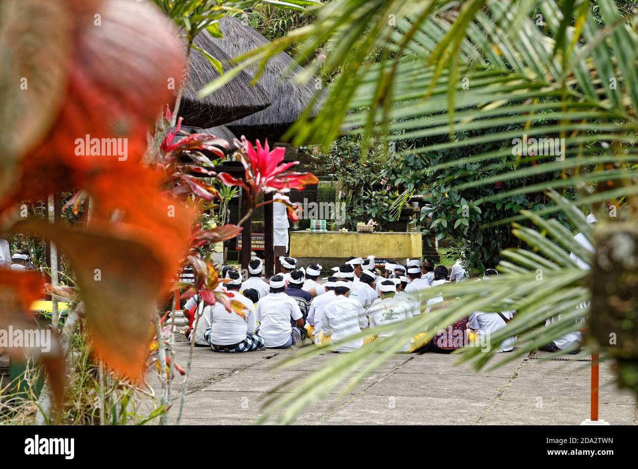 Tabanan, Bali, Indonesien. Mai 2019. Pura Luhur Batukau ist ein Hindu-Tempel an den Hängen des Berges Batukau in Tabanan, Bali, Indonesien. Stockfoto