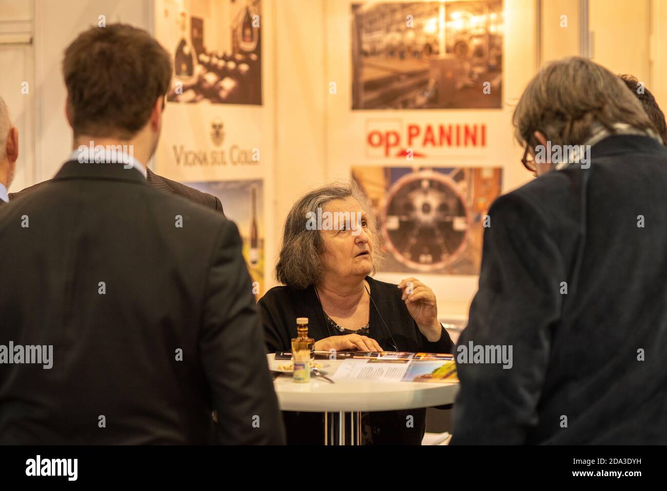 Informelles Treffen im Kongresszentrum in Brünn. Messe Brünn. Tschechische Republik Stockfoto