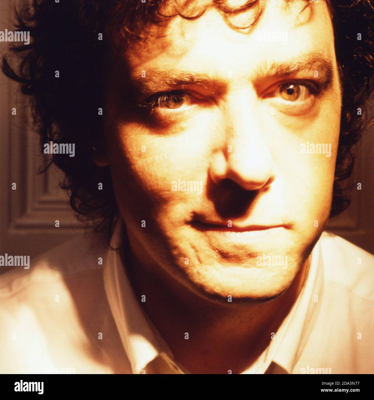 Porträt des schottischen Komikers und Schauspielers John Sessions in London, 1992 Stockfoto