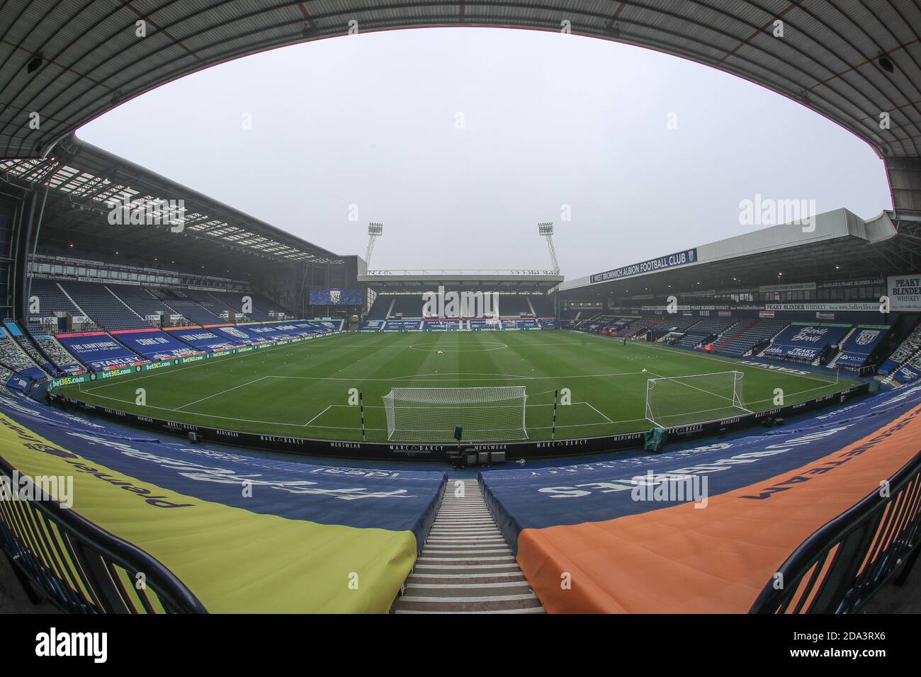 Ein allgemeiner Blick auf die Hawthorns vor diesem Nachmittags früher Auftakt West Bromwich Albion / Tottenham Hotspur Stockfoto