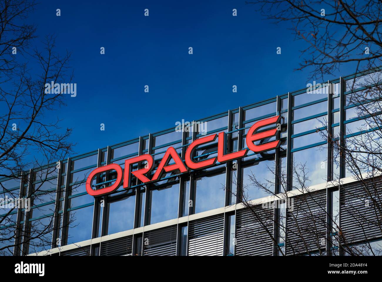 Hauptsitz von Oracle Stockfoto
