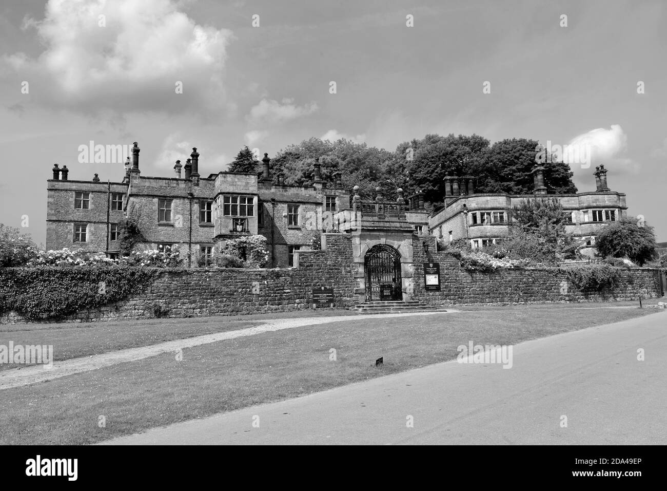 Tissington Halle Derbyshire Stockfoto