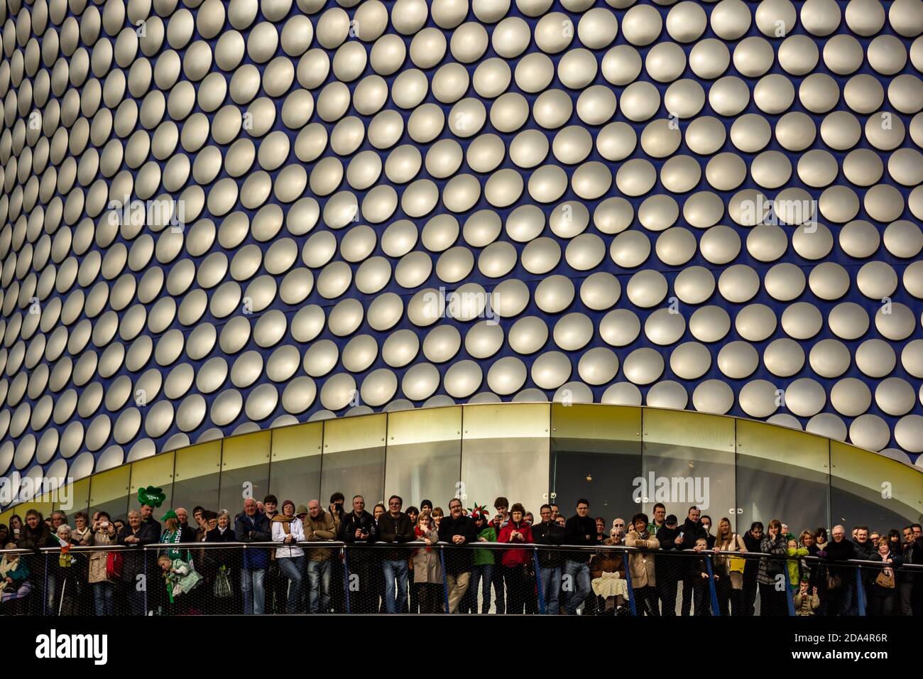 Vor dem neuen Selfridges Building, Birmingham Stockfoto