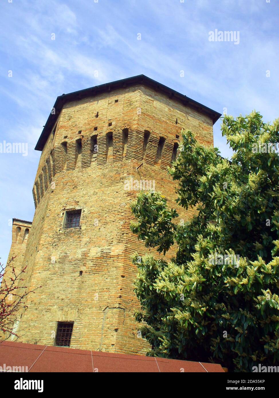 Cesena, Italien. Die Rocca Malatestiana Stockfoto