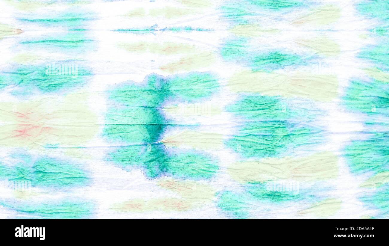 Schmutzige Kunst. Moderne Kunst. Trendige Krawatte Farbmuster. Pinselstriche von Farbe. Abstrakte moderne Kunst. Grunge-Stil. Unscharfe Tinte. Leuchtend rot, gelb, blau, gre Stockfoto