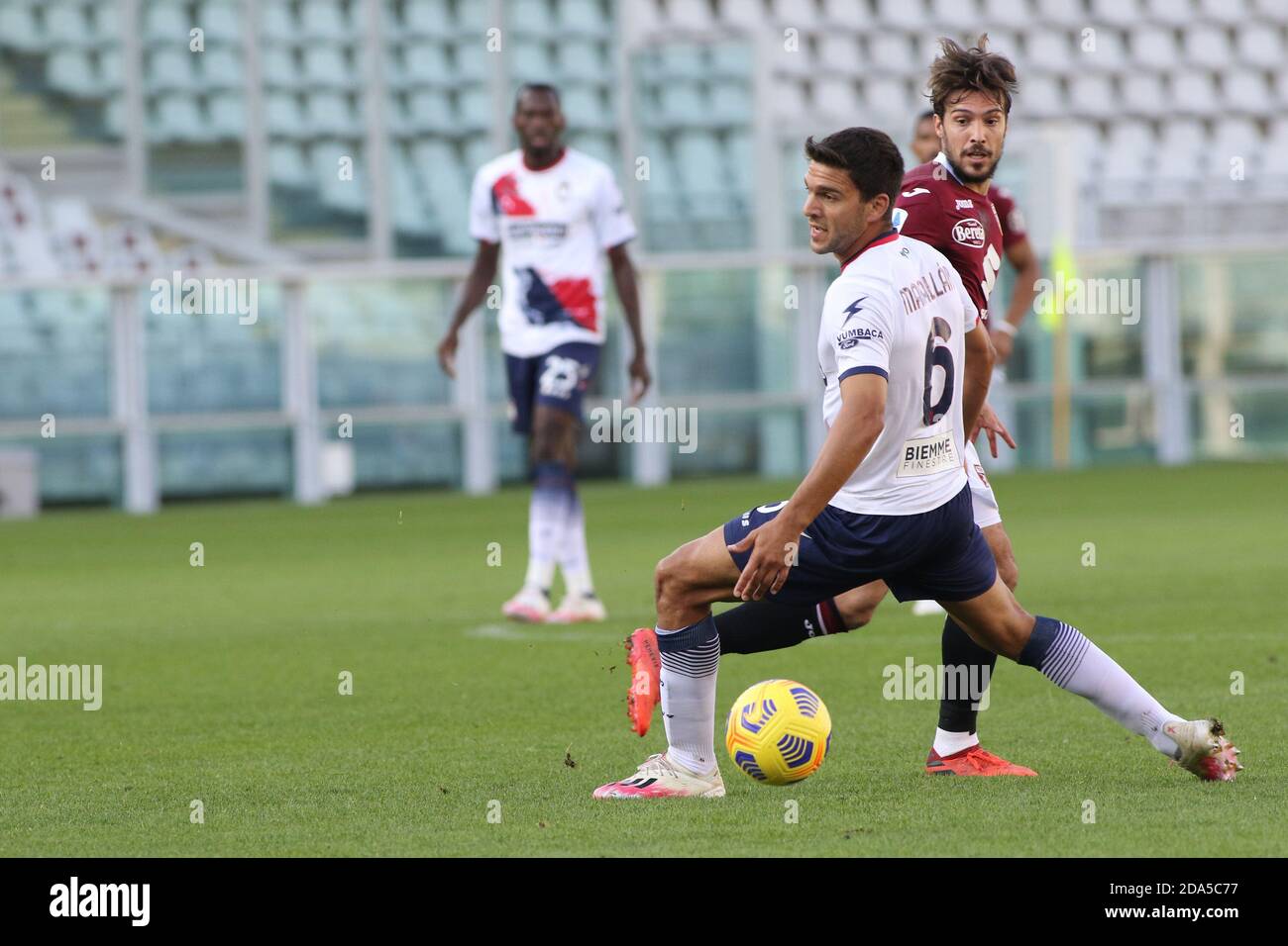 24 Simone Verdi (FC Turin) während des FC Turin gegen FC Crotone, Italienisches Fußballspiel Serie A, turin, Italien, 08. November 2020 Foto: LM/Claudio Benedetto Stockfoto