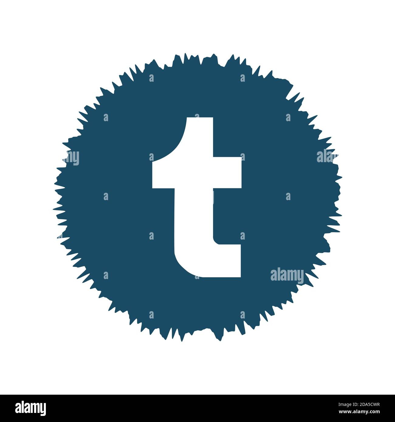Tumblr ist Internet Online Social Network. Tumblr App-Symbol. Tumblr-Logo . Charkiw, Ukraine - Oktober 2020 Stockfoto