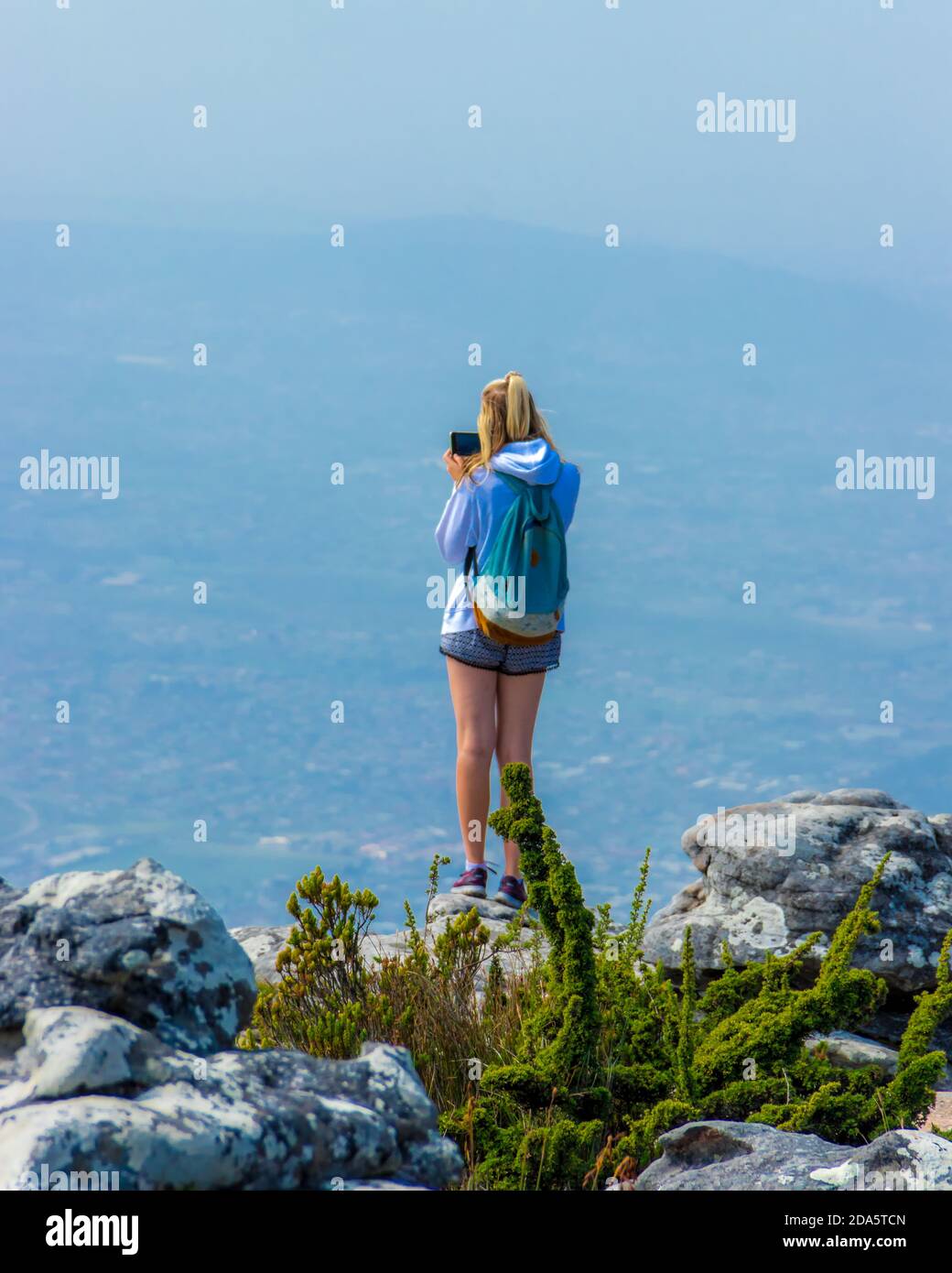 Aufnahmeansicht Stockfoto