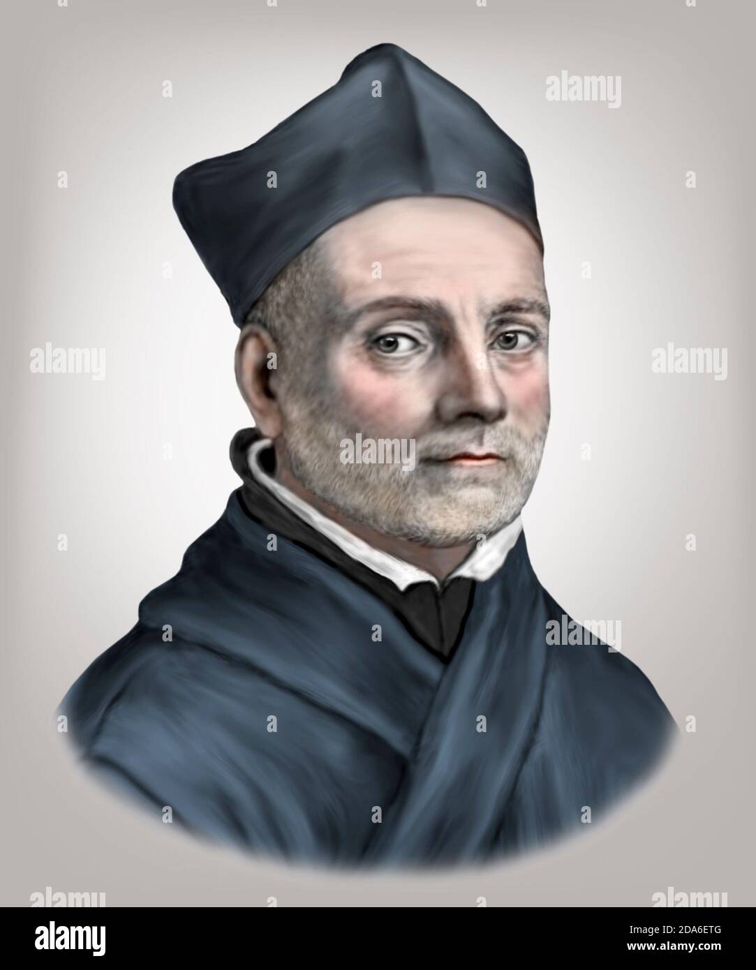 Athanasius Kircher 1602-1680 Deutscher Jesuit-Gelehrter Polymath Stockfoto