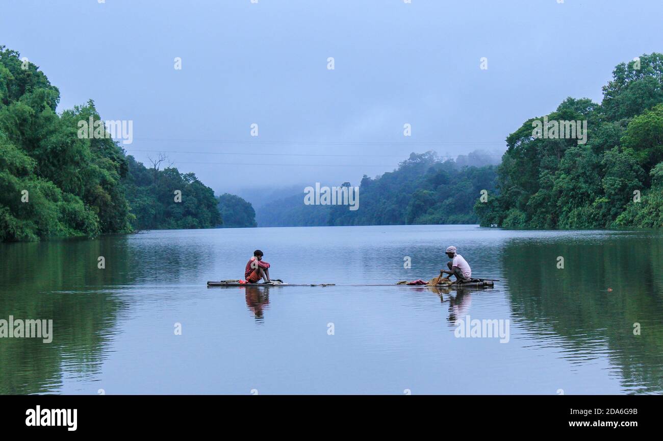 Tribals von kerala Stockfoto