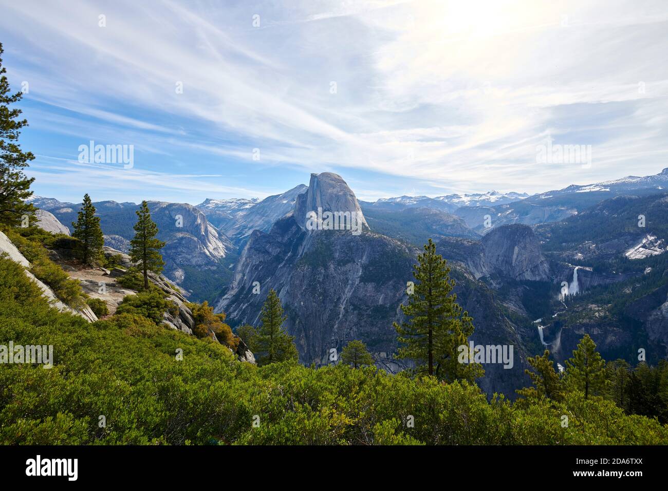 Half Dome, Yosemite-Nationalpark, Kalifornien, USA Stockfoto